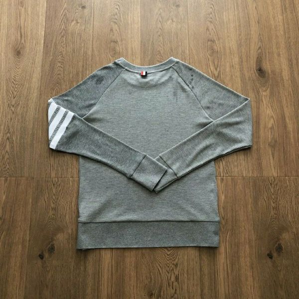 men and women couple brownie tb four-bar pullover sweater long sleeve thom t-shirt jumper sweatshirt 2020, Black
men and women couple brownie tb four-bar pullover sweater long sleeve thom t-shirt jumper sweatshirt 2020, Black
