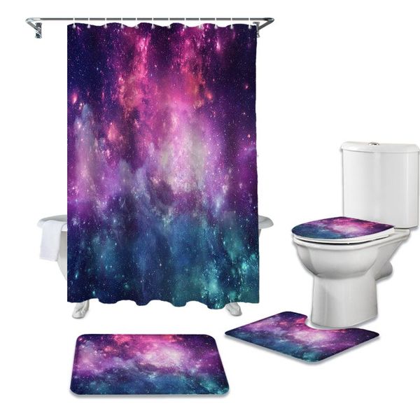 starry sky shower curtain set for bathroom bath mat rug carpet toilet lid cover bathtub home decor gift curtains 
starry sky shower curtain set for bathroom bath mat rug carpet toilet lid cover bathtub home decor gift curtains