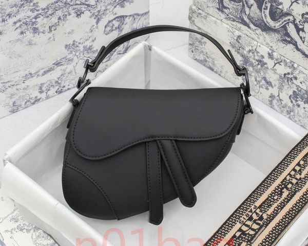 fashion handbag women luxurys designers bags genuine leather handbags with letters shoulder bag lady real leathers saddle bagss