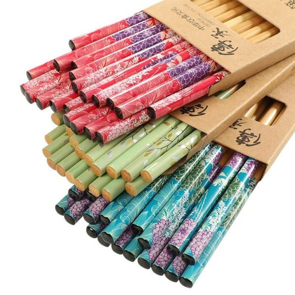 chopsticks 10pairs chinese style printed and bamboo gift box set non-slip kitchen tableware
chopsticks 10pairs chinese style printed and bamboo gift box set non-slip kitchen tableware