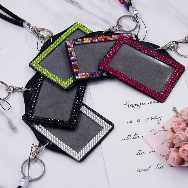 card holders 1pc kawaii holder neck strap with lanyard badge staff id bus retractable stationary, Brown;gray
card holders 1pc kawaii holder neck strap with lanyard badge staff id bus retractable stationary, Brown;gray