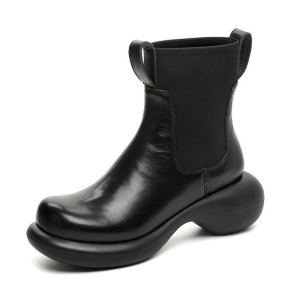 new women ankle boots strange sole real leather women shoes fashion cool club party short boots women size 34-40, Black
new women ankle boots strange sole real leather women shoes fashion cool club party short boots women size 34-40, Black