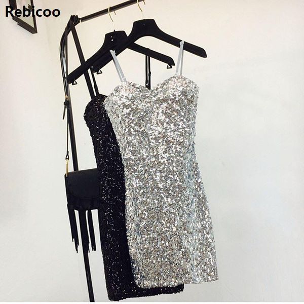 casual dresses silver sequin women dress deep v neck sleeveless short elegant evening party summer vestidos, Black;gray
casual dresses silver sequin women dress deep v neck sleeveless short elegant evening party summer vestidos, Black;gray