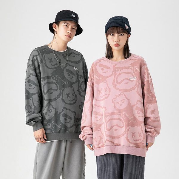 men's hoodies & sweatshirts autumn and winter harajuku style sweater round neck bear print pullover coat hip-hop streetwear trendy bran, Black
men's hoodies & sweatshirts autumn and winter harajuku style sweater round neck bear print pullover coat hip-hop streetwear trendy bran, Black