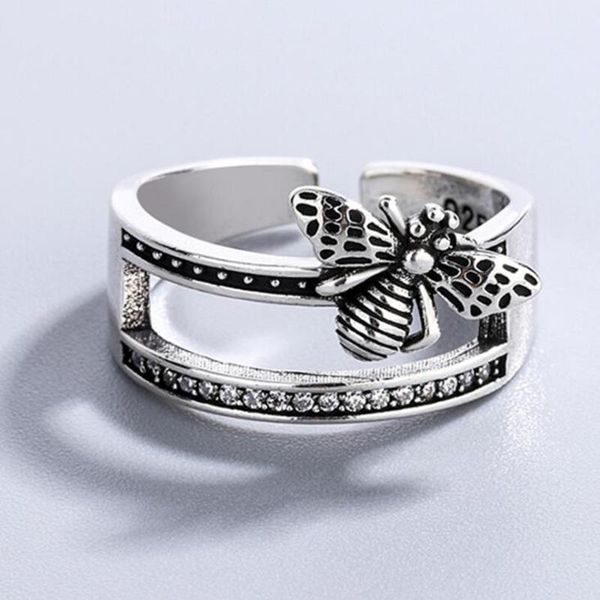 wedding rings 2021 silver color gothic women open adjustable size bee for ring jewelry valentine's day gift, Slivery;golden
wedding rings 2021 silver color gothic women open adjustable size bee for ring jewelry valentine's day gift, Slivery;golden