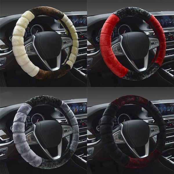 steering wheel covers 38cm winter car cover soft plush warm steering-wheel sheepskin auto interior accessories
steering wheel covers 38cm winter car cover soft plush warm steering-wheel sheepskin auto interior accessories