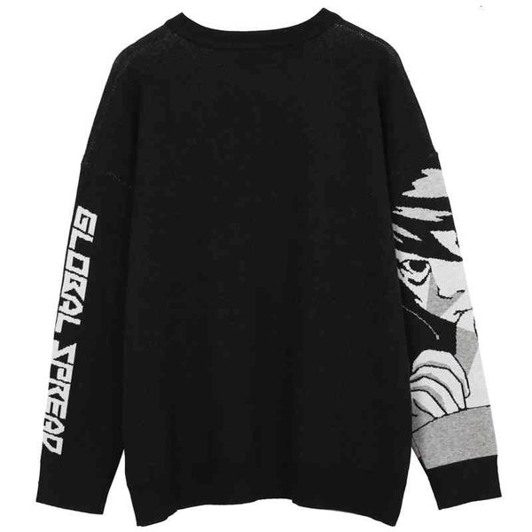 sweaters mens hip hop streetwear harajuku vintage retro japanese style anime girl knitted sweater autumn cotton pullover uj9o, White;black
sweaters mens hip hop streetwear harajuku vintage retro japanese style anime girl knitted sweater autumn cotton pullover uj9o, White;black