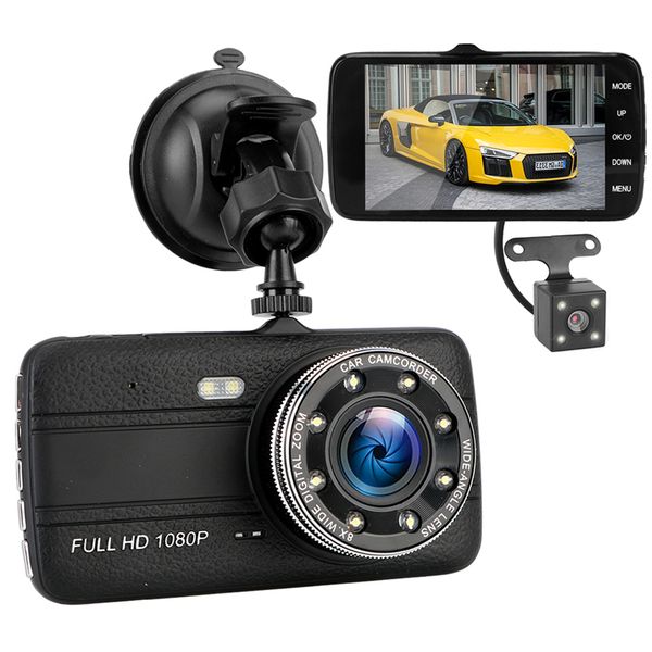 1080p full hd car dvr video camera vehicle digital recorder 4" dual lens 170°+ 120° wide view angle g-sensor
1080p full hd car dvr video camera vehicle digital recorder 4" dual lens 170°+ 120° wide view angle g-sensor