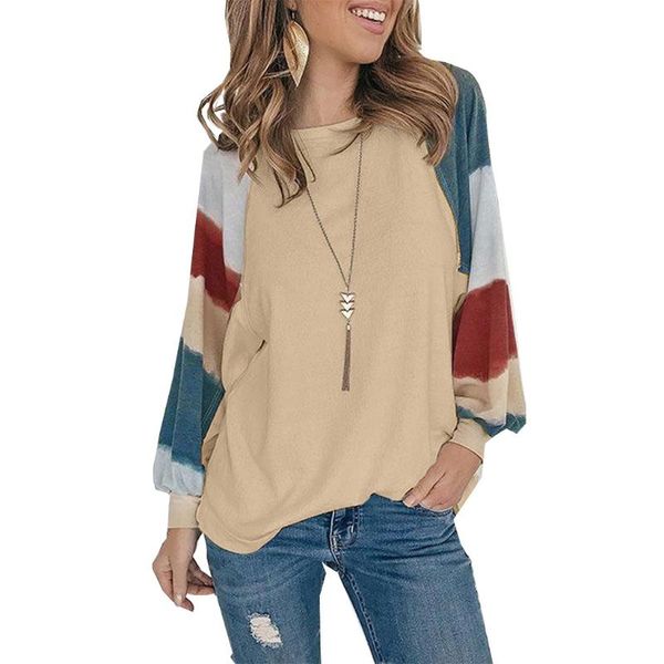 women watercolor balloon long sleeves loose t-shirts round neck pullover 28gb, White
women watercolor balloon long sleeves loose t-shirts round neck pullover 28gb, White