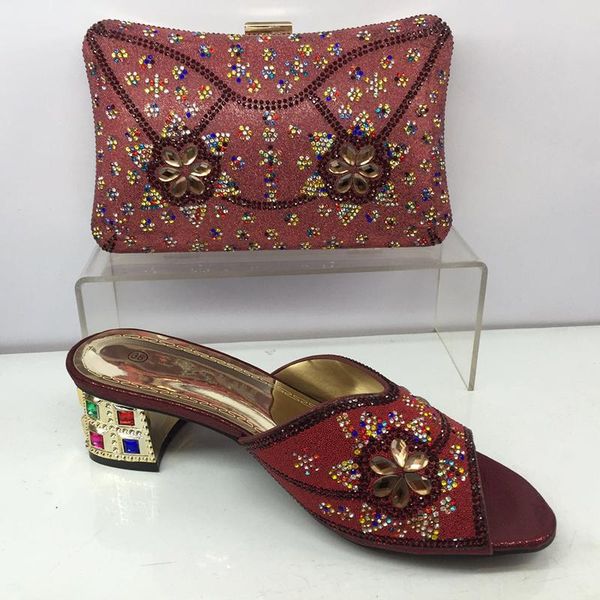 dress shoes african shoe and bag set decorated with rhinestone wine color italian ladies nigerian wedding, Black
dress shoes african shoe and bag set decorated with rhinestone wine color italian ladies nigerian wedding, Black