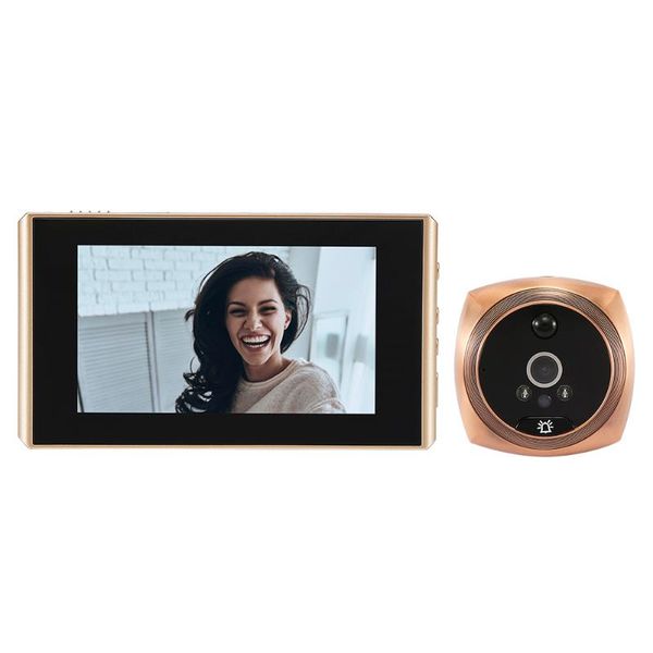 4.3 inch digital door eye camera wide angle video po peephole night vision electronic doorbell viewer for 30-110mm doorbells
4.3 inch digital door eye camera wide angle video po peephole night vision electronic doorbell viewer for 30-110mm doorbells