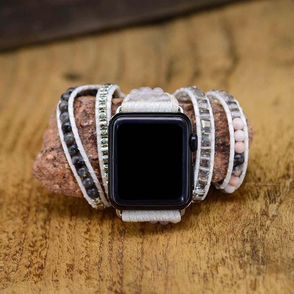 charm bracelets 4unik est wax rope fitbit watch band feme handmade boho white leather naturalstone knit dropship, Golden;silver
charm bracelets 4unik est wax rope fitbit watch band feme handmade boho white leather naturalstone knit dropship, Golden;silver