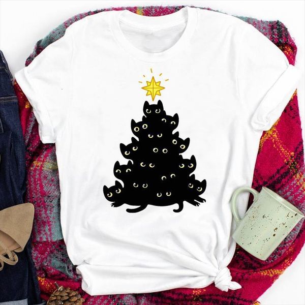 merry christmas black cat mens t shirts and womens tree print women short sleeve o neck loose summer camisetas, White;black
merry christmas black cat mens t shirts and womens tree print women short sleeve o neck loose summer camisetas, White;black