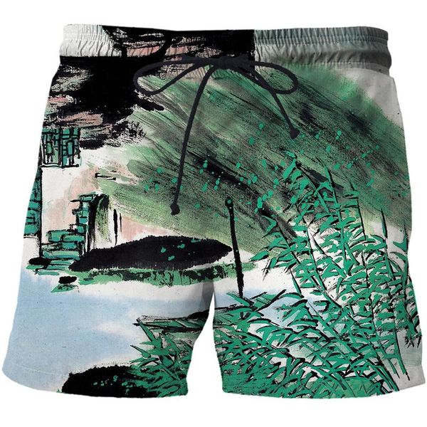 men's shorts 2021 chinese brush painting fashion mens clothing casual 3d printed beach board quick dry swimsuit, White;black
men's shorts 2021 chinese brush painting fashion mens clothing casual 3d printed beach board quick dry swimsuit, White;black