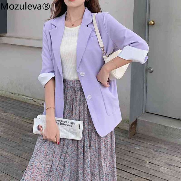 summer blazers sunscreen minimalist ol all match thin women short sleeves loose office lady solid brief coats 210427, White;black
summer blazers sunscreen minimalist ol all match thin women short sleeves loose office lady solid brief coats 210427, White;black