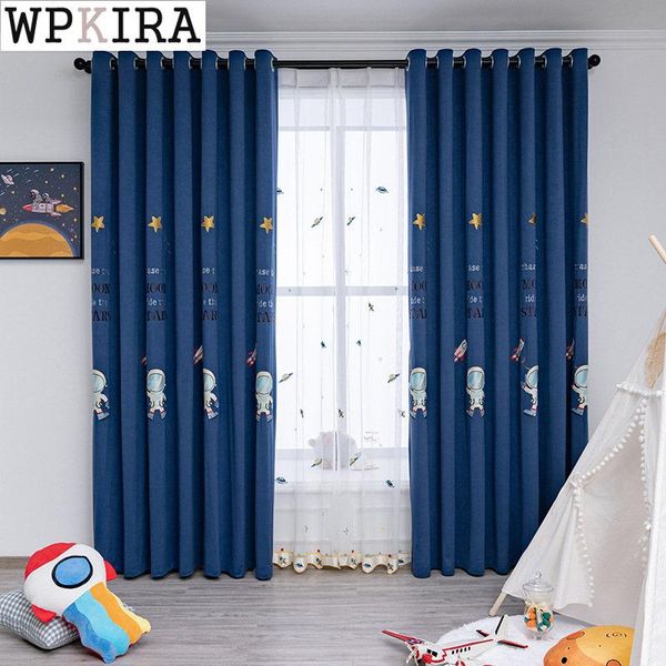 curtain & drapes cartoon 3d astronaut spaceship for boys kids room sheer embroidery blue blackout drape bedroom window shade s219#e
curtain & drapes cartoon 3d astronaut spaceship for boys kids room sheer embroidery blue blackout drape bedroom window shade s219#e