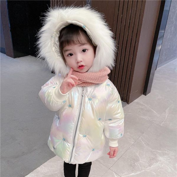 down coat girls long fur hoodies thick warm girl cotton padded outerwear for children toddler children's clothes, Blue;gray
down coat girls long fur hoodies thick warm girl cotton padded outerwear for children toddler children's clothes, Blue;gray