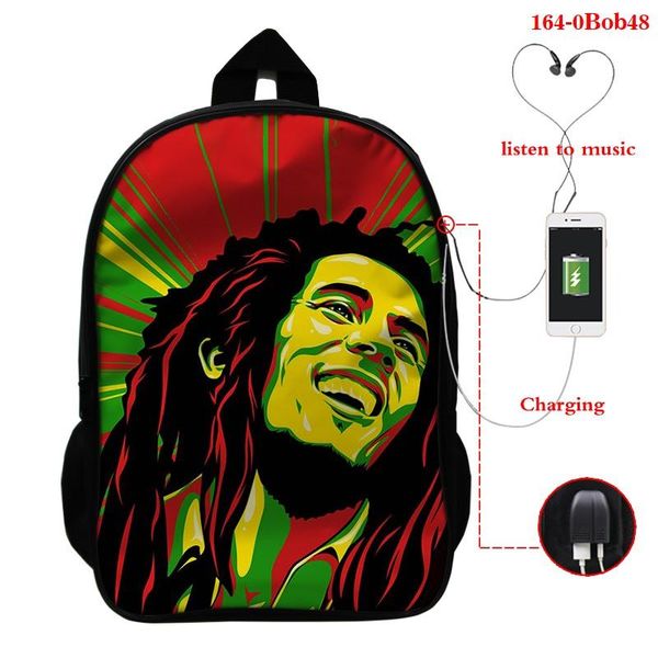 backpack 3d bob marley schoolbag primary school backpacks for children student casual rucksack with usb charging men book bag
backpack 3d bob marley schoolbag primary school backpacks for children student casual rucksack with usb charging men book bag