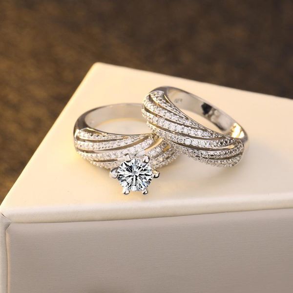 wedding rings seanlov luxury engagement 2pc unique anniversary promise band ring bridal sets for women jewelry, Slivery;golden
wedding rings seanlov luxury engagement 2pc unique anniversary promise band ring bridal sets for women jewelry, Slivery;golden