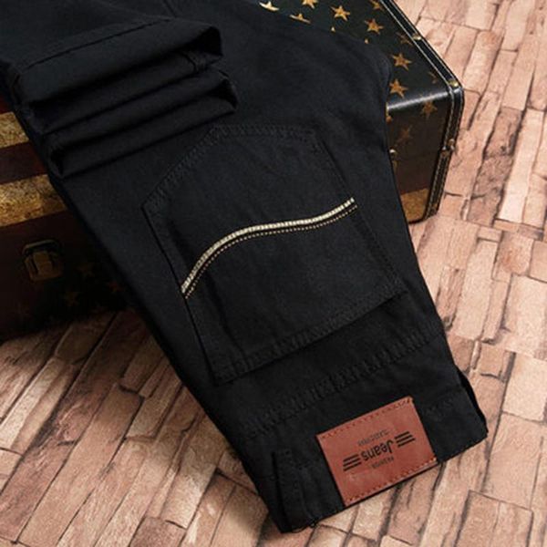 men's jeans 2021 stretch classic style fashion casual business slim pants size 28-40, Blue
men's jeans 2021 stretch classic style fashion casual business slim pants size 28-40, Blue