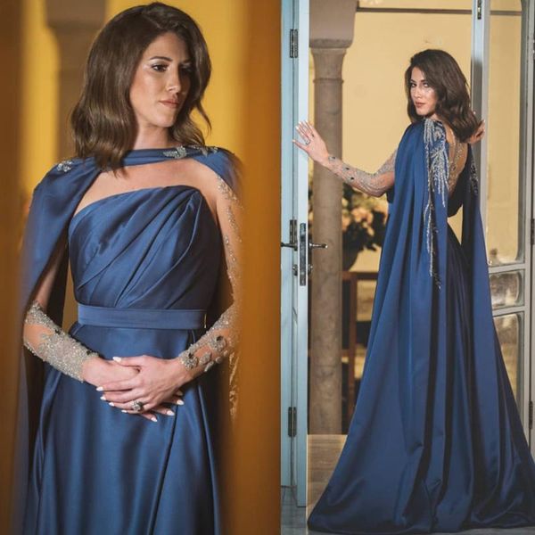 party dresses serene hill blue cape sleeves evening gowns 2021 beaded satin a-line for woman la71215, White;black
party dresses serene hill blue cape sleeves evening gowns 2021 beaded satin a-line for woman la71215, White;black