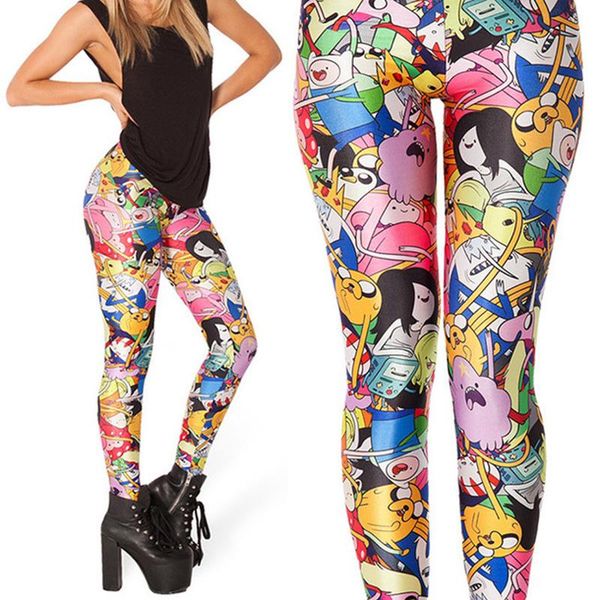 women's leggings cartoon women galaxy printed elastic fitness workout, Black
women's leggings cartoon women galaxy printed elastic fitness workout, Black