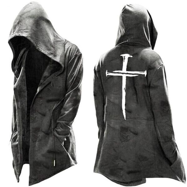 men's trench coats 2021 men fashion cloak casual hooded drawstring christmas sweater 3d digital printing halloween windbreaker, Tan;black
men's trench coats 2021 men fashion cloak casual hooded drawstring christmas sweater 3d digital printing halloween windbreaker, Tan;black