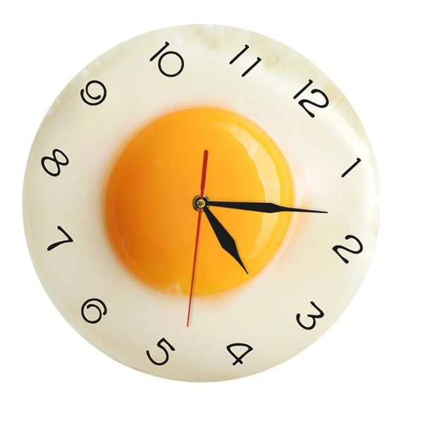 creative poached egg wall clock modern living room home decor supplies clocks
creative poached egg wall clock modern living room home decor supplies clocks