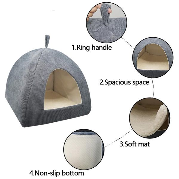 pet cat bed house nest dog sleeping mat supplies soft kennel puppy cushion small warm cattery multi-purpose drop beds & furniture
pet cat bed house nest dog sleeping mat supplies soft kennel puppy cushion small warm cattery multi-purpose drop beds & furniture