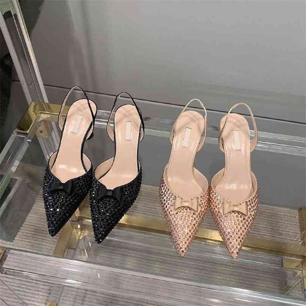 2021 high edition 2021 summer muzi new m family ironing drill pointed thin heel sandals bow hollow leather kitten heel yw q9ij, Black
2021 high edition 2021 summer muzi new m family ironing drill pointed thin heel sandals bow hollow leather kitten heel yw q9ij, Black