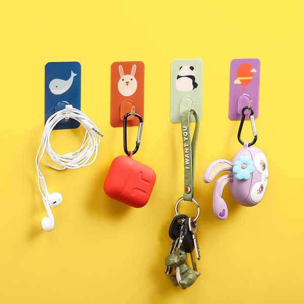 hooks & rails cartoon wall-mounted hook strong home self-adhesive water-proof stick traceless no hole for bathroom toilet
hooks & rails cartoon wall-mounted hook strong home self-adhesive water-proof stick traceless no hole for bathroom toilet