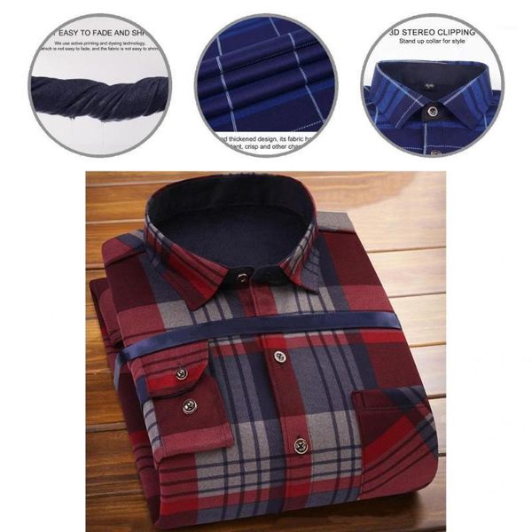 men's casual shirts trendy shirt plush skin-friendly buttons winter autumn men, White;black
men's casual shirts trendy shirt plush skin-friendly buttons winter autumn men, White;black