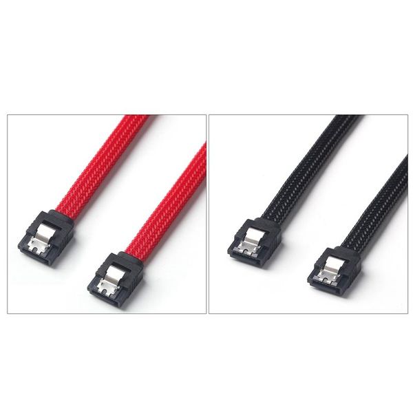 video cables & connectors 2 pcs 50cm sata 3.0 iii sata3 7pin data cable 6gb/s ssd hdd hard disk cord with nylon sleeved premium version (bla
video cables & connectors 2 pcs 50cm sata 3.0 iii sata3 7pin data cable 6gb/s ssd hdd hard disk cord with nylon sleeved premium version (bla