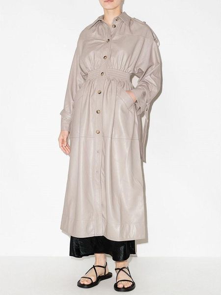 women's trench coats big brand coated pu elastic waist casual long coat jacket 2021 ladies winter fashion high-quality bra y2k, Tan;black
women's trench coats big brand coated pu elastic waist casual long coat jacket 2021 ladies winter fashion high-quality bra y2k, Tan;black