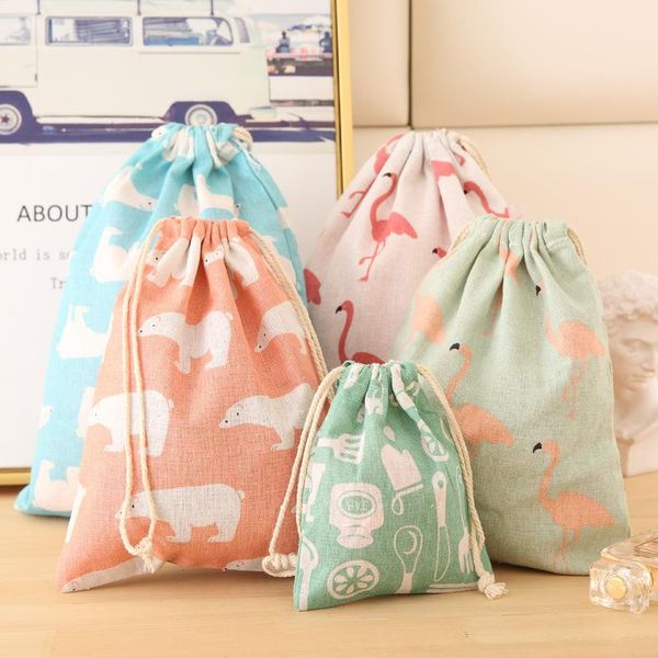 storage bags cartoon lovely design receives sundry bag cotton & linen drawstring travel organizing
storage bags cartoon lovely design receives sundry bag cotton & linen drawstring travel organizing