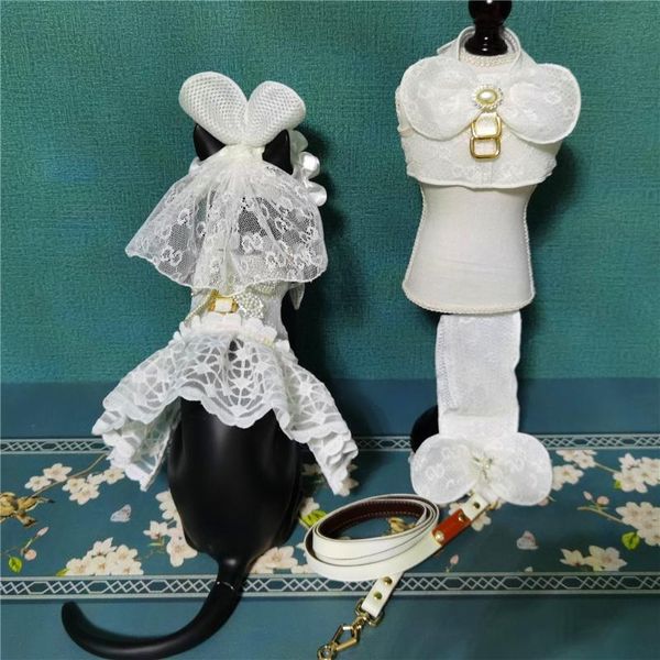 cat costumes pet girls cats wedding dress vest with traction white sweet lace skirt for kitten them party weeding clothes
cat costumes pet girls cats wedding dress vest with traction white sweet lace skirt for kitten them party weeding clothes