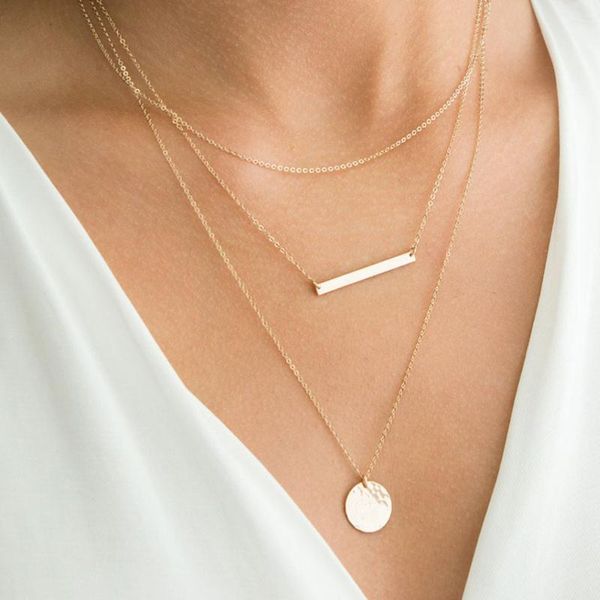 chains 316l stainless steel multilayered necklace classic personality set for women 3pcs arrival wholesale, Silver
chains 316l stainless steel multilayered necklace classic personality set for women 3pcs arrival wholesale, Silver