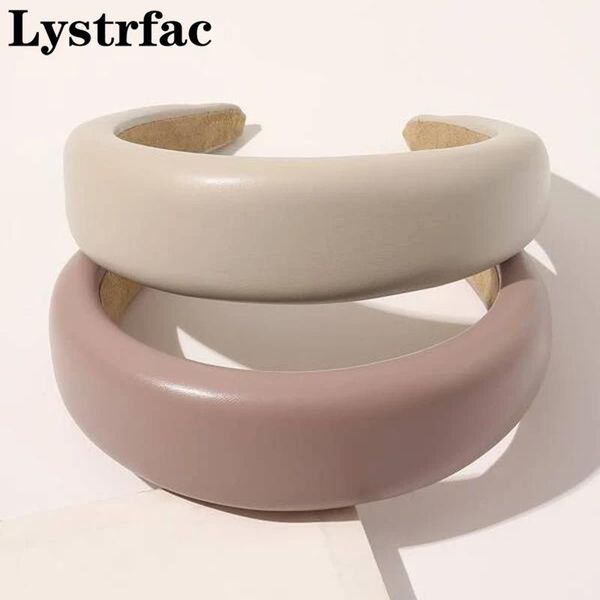 lystrfac autumn winter pu leather thickened sponge hairband for women girls wide wash headband retro simple hair accessories
lystrfac autumn winter pu leather thickened sponge hairband for women girls wide wash headband retro simple hair accessories