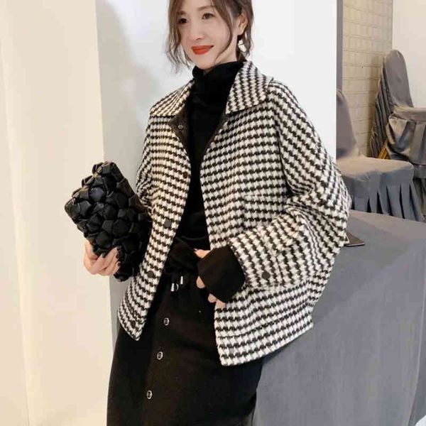 women's jackets casual baggy jacket, autumn sweater short chess 3sy1, Black;brown
women's jackets casual baggy jacket, autumn sweater short chess 3sy1, Black;brown