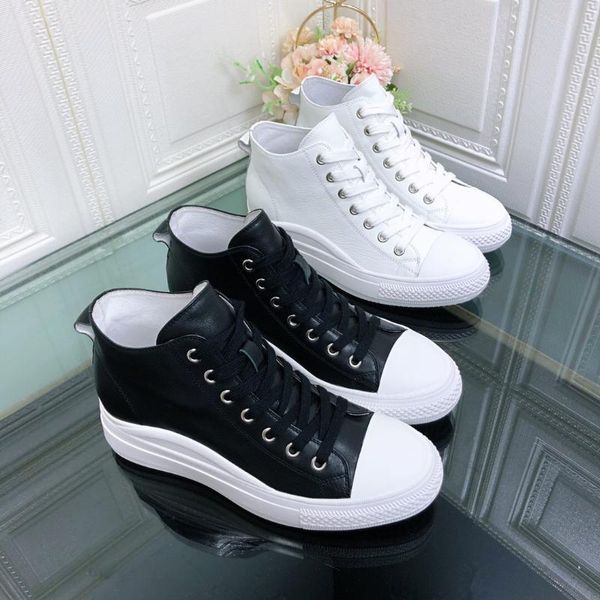sping women's summer white shoes thick soled sneakers height increased casual pantshoes fashion high platform lady dress, Black
sping women's summer white shoes thick soled sneakers height increased casual pantshoes fashion high platform lady dress, Black