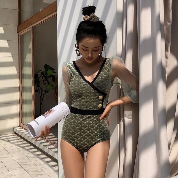 women's swimwear one-piece swimsuit women swim suit push up fairy 2021 mid long sleeve sun polyester solid bathing suits
women's swimwear one-piece swimsuit women swim suit push up fairy 2021 mid long sleeve sun polyester solid bathing suits