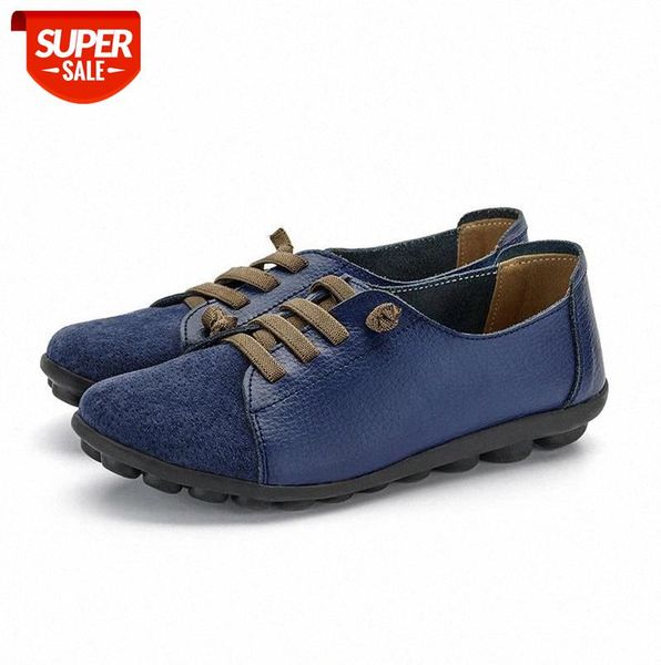 women's genuine leather mother ladies shoes flats loafers ballerina lace up soft moccains plus size 44 #4k3m
women's genuine leather mother ladies shoes flats loafers ballerina lace up soft moccains plus size 44 #4k3m