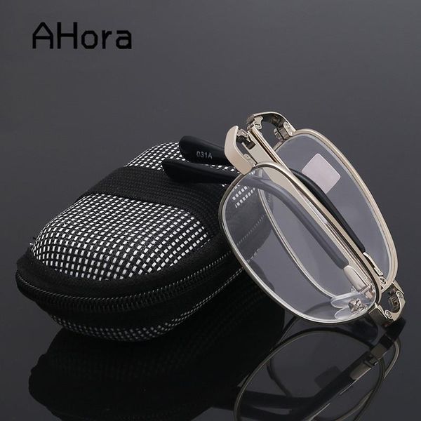 sunglasses ahora foldable portable metal reading glasses men women with zipper case folding presbyopia eyewear +1.0 +1.5 +2.0 +2.5, White;black
sunglasses ahora foldable portable metal reading glasses men women with zipper case folding presbyopia eyewear +1.0 +1.5 +2.0 +2.5, White;black