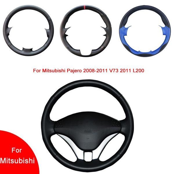 steering wheel covers breathable punch hand-stitched black artificial leather car cover for mitsubishi pajero 2008-2011 v73 2011 l200
steering wheel covers breathable punch hand-stitched black artificial leather car cover for mitsubishi pajero 2008-2011 v73 2011 l200