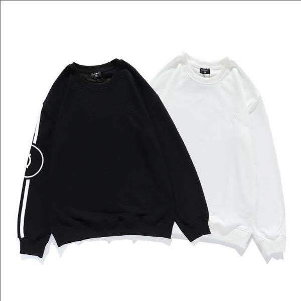 men's and women's classic round neck letter lipstick printing pullover long-sleeved sweater casual all-match jacket, Black
men's and women's classic round neck letter lipstick printing pullover long-sleeved sweater casual all-match jacket, Black