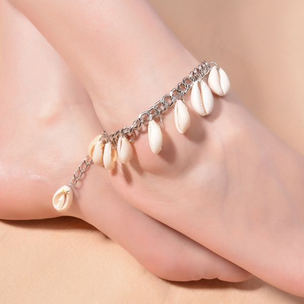 sea shell pendant anklets bohemian summer beach adjustable foot chain ankle bracelets for women, Red;blue
sea shell pendant anklets bohemian summer beach adjustable foot chain ankle bracelets for women, Red;blue