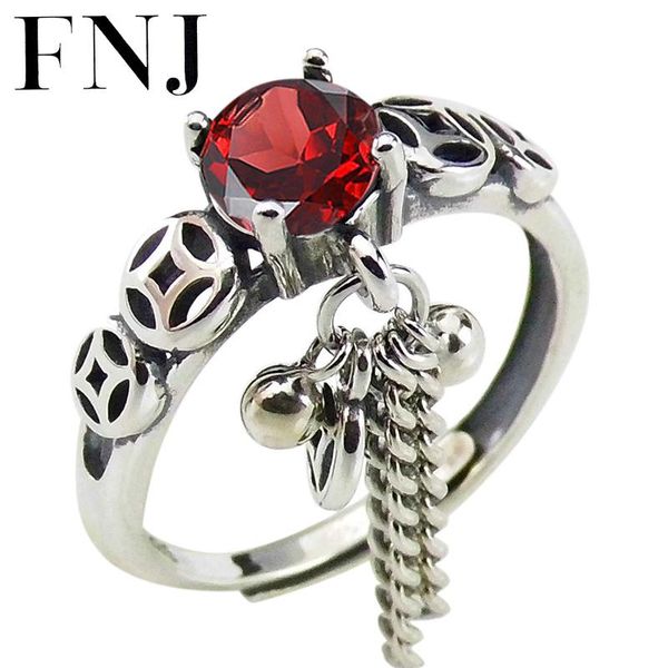 cluster rings fnj tassel coins 925 silver adjustable size open s925 solid ring for women jewelry red black zircon, Golden;silver
cluster rings fnj tassel coins 925 silver adjustable size open s925 solid ring for women jewelry red black zircon, Golden;silver