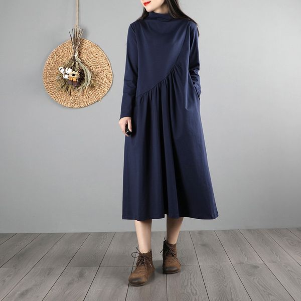 2021 women vintage chinese style dress lady elegant long dresses female solid color loose casual retro robe vintage femme 11856, Red
2021 women vintage chinese style dress lady elegant long dresses female solid color loose casual retro robe vintage femme 11856, Red