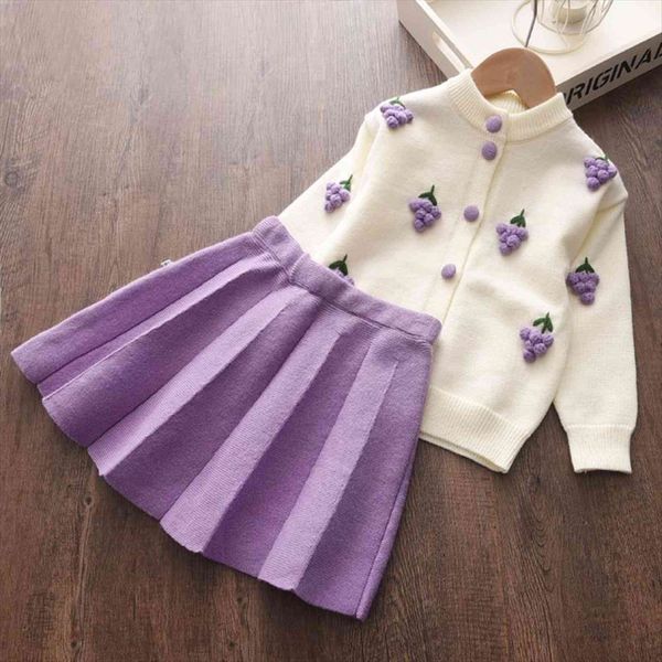girls clothing sets winter children clothes knited sweater skirt 2pcs suit casual kids outfits fruit costume, White
girls clothing sets winter children clothes knited sweater skirt 2pcs suit casual kids outfits fruit costume, White
