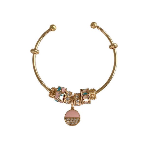 2021 trendy cute beaded bracelet alloy bracelet on hand women bracelet accessories fashion jewellery the gift for friends q0717, Black
2021 trendy cute beaded bracelet alloy bracelet on hand women bracelet accessories fashion jewellery the gift for friends q0717, Black